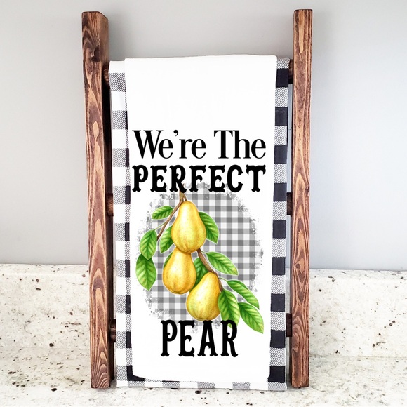 Handcrafted sublimation kitchen towel - Picture 1 of 1